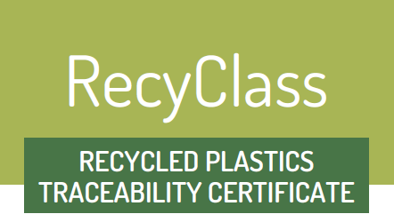 RecyClass Recycled Plastics Traceability certification mark