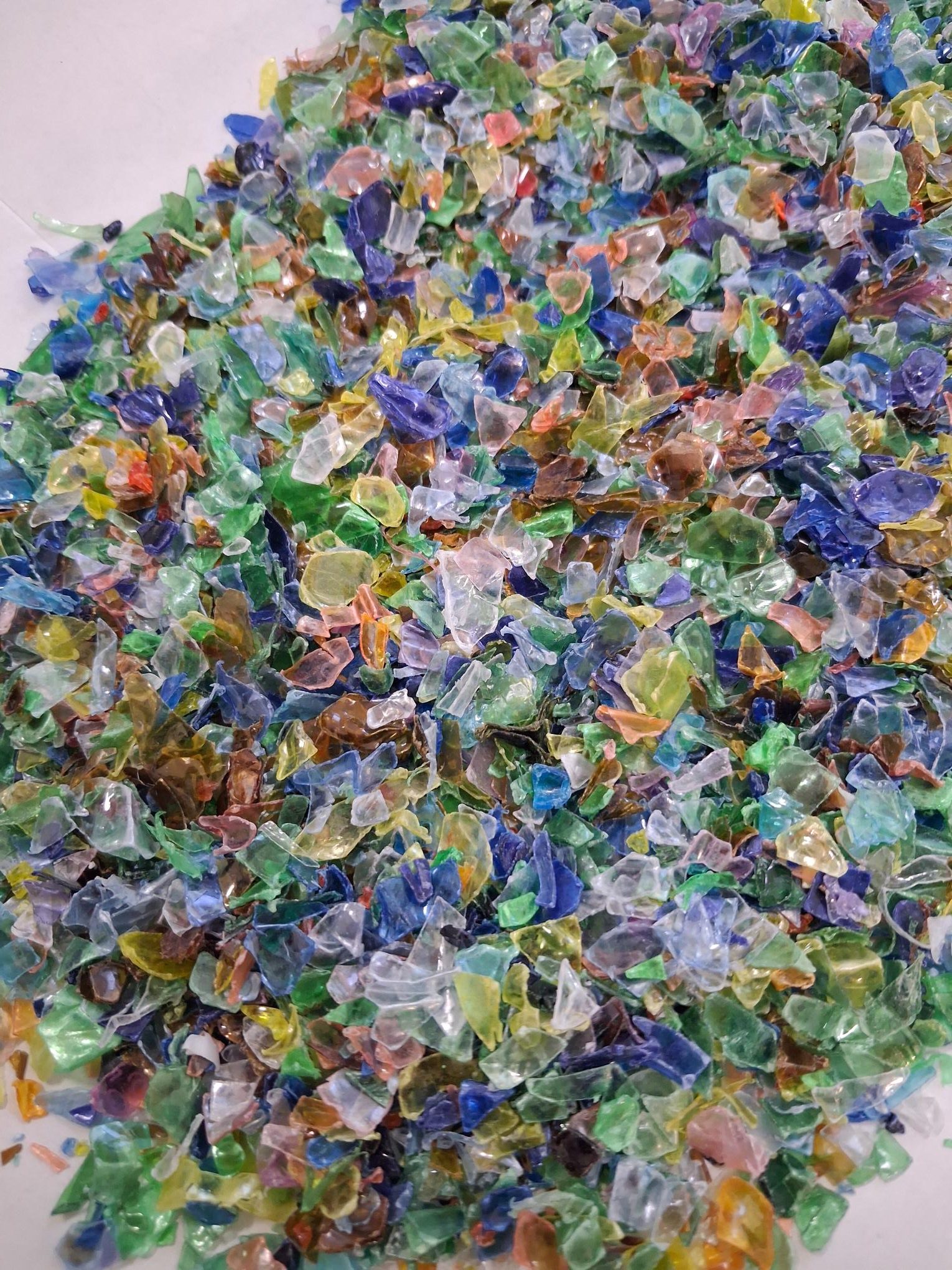 rPET flakes mix